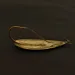 Vintage   Johnson Silver Minnow, 2/5oz gold fishing spoon #22429