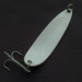 Vintage  Luhr Jensen Krocodile #5, 3/4oz green/white Glow - glows in the dark​ fishing spoon #22433