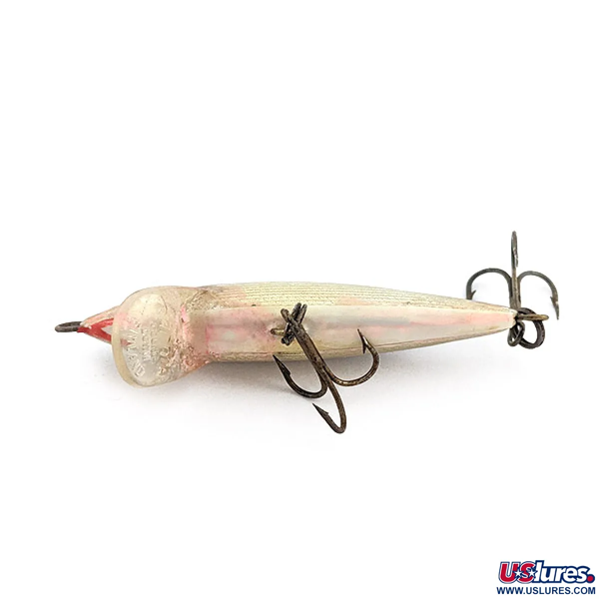 cabela's tackle rapala cd7 fishing lures Vintage Rapala Countdown CD7 (Finland), 1/4oz S (Silver) fishing lure #22440