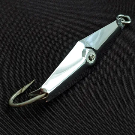 Vintage James E. Clark  James Clark spoon, 3/16oz nickel fishing spoon #22462