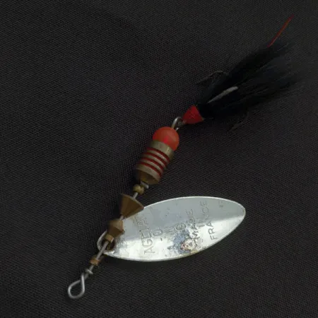 Vintage Mepps Aglia Long 1Dressed, 3/16oz spinning lure #22468
