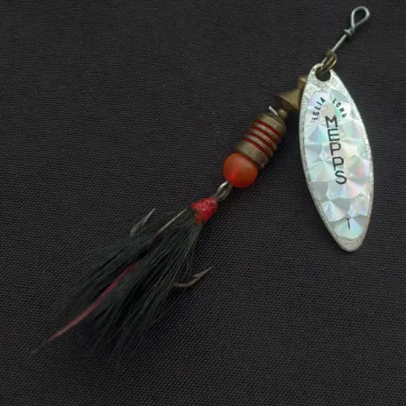 Vintage Mepps Aglia Long 1Dressed, 3/16oz spinning lure #22468