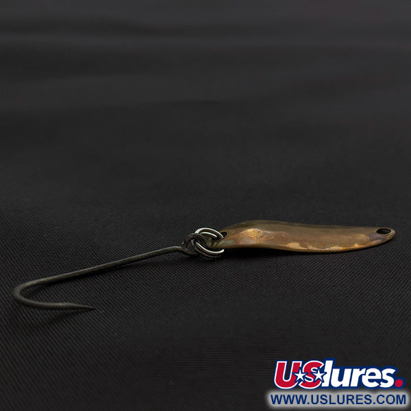 Vintage  Luhr Jensen Krocodile, 3/64oz brass fishing spoon #22469