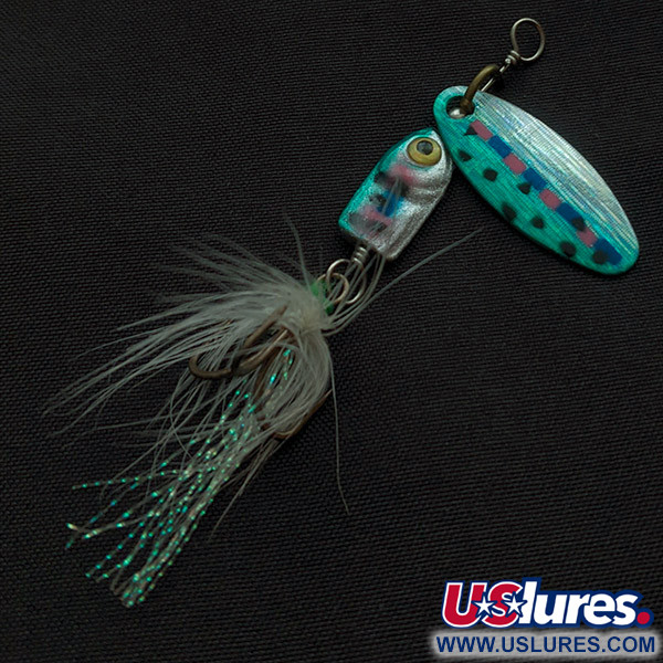 Vintage   Blue Fox Flash Deep Runner, 1/8oz Blue Flash spinning lure #22472