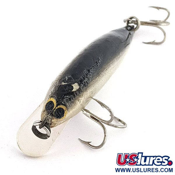 Vintage  Bagley Bait Bagleys Bang O Lure, 3/16oz Silver fishing lure #22490