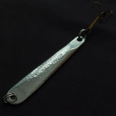 Vintage Hopkins No=Eql 2, 1/2oz nickel fishing spoon #22498