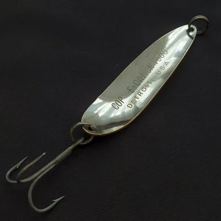 Vintage Eppinger Dardevle Cop-E-Cat 7500 Jr Detroit, 3/4oz Ladybug fishing spoon #22499
