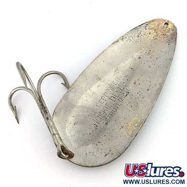 Vintage   Lou J. Eppinger Dardevle 300 Series Huskie Devle, 3 1/4oz Frog fishing spoon #22500