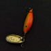 Vintage   Blue Fox Super Vibrax Minnow Spin 1, 1/8oz Orange fishing lure #22503