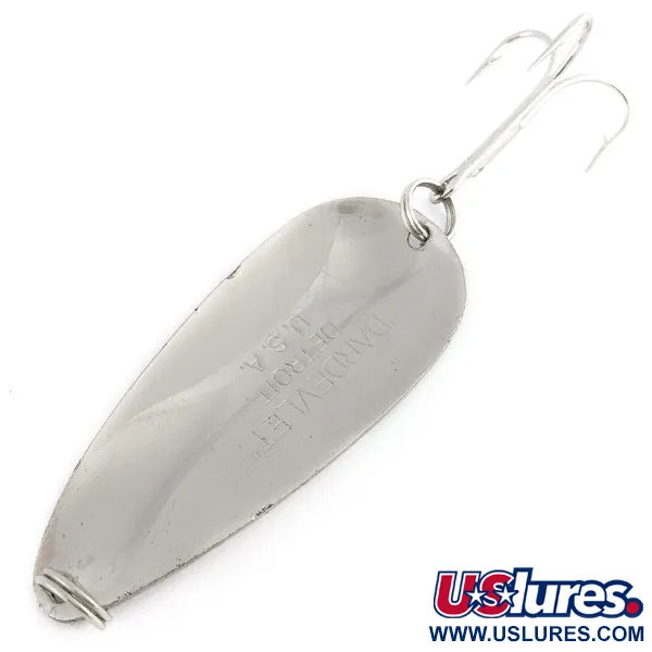 Vintage  Eppinger Dardevle Dardevlet, 3/4oz nickel fishing spoon #22515