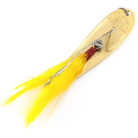 Hopkins 238 Hammered Spoon, 1/4oz gold fishing spoon #22528