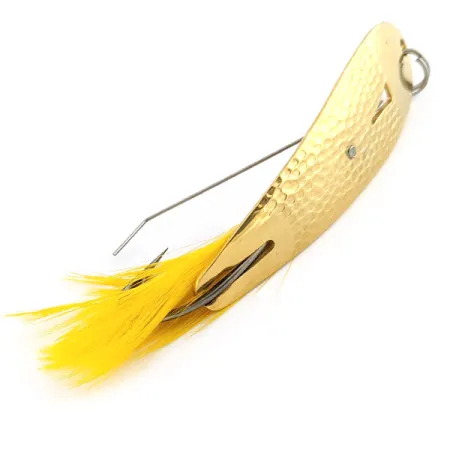 Hopkins 238 Hammered Spoon, 1/4oz gold fishing spoon #22528