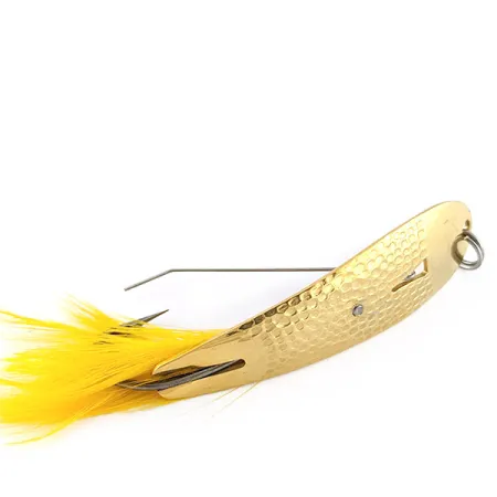 Hopkins 238 Hammered Spoon, 1/4oz gold fishing spoon #22528