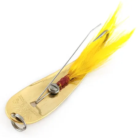 Hopkins 238 Hammered Spoon, 1/4oz gold fishing spoon #22528