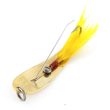 Hopkins 238 Hammered Spoon, 1/4oz gold fishing spoon #22528