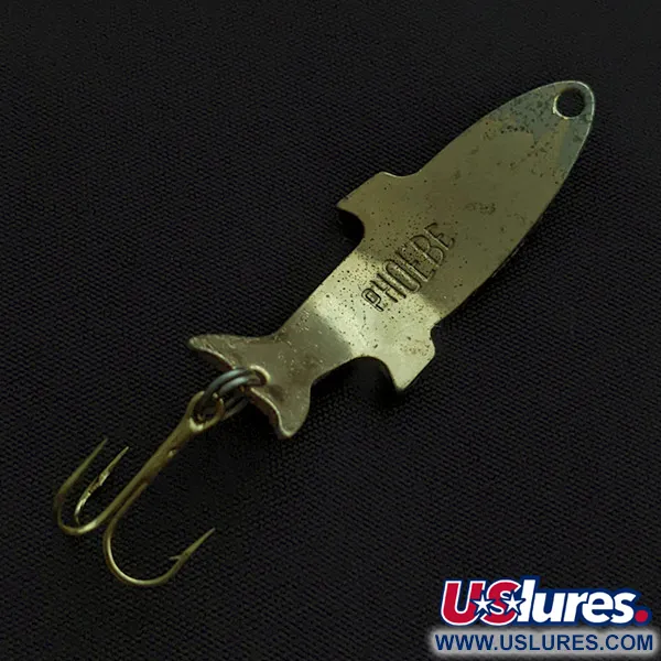 Vintage   Acme Phoebe, 1/8oz gold fishing spoon #22536