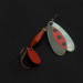 Vintage   Les Davis Bolo, 3/16oz nickel/red spinning lure #22543