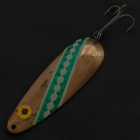 Vintage Eppinger Dardevle Detroit, 1oz Copper fishing spoon #22546