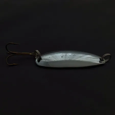 Vintage Johnson Sprite, 1/3oz nickel fishing spoon #22550