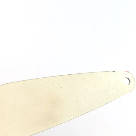 Vintage Slammer Glow, 1/3oz black/green/white Glow - glows in the dark fishing spoon #22551