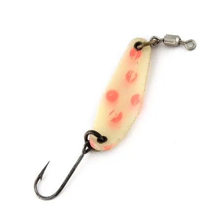 Vintage  Martin Tackle RMA Reel Magic, 3/64oz white/red fishing spoon #22556