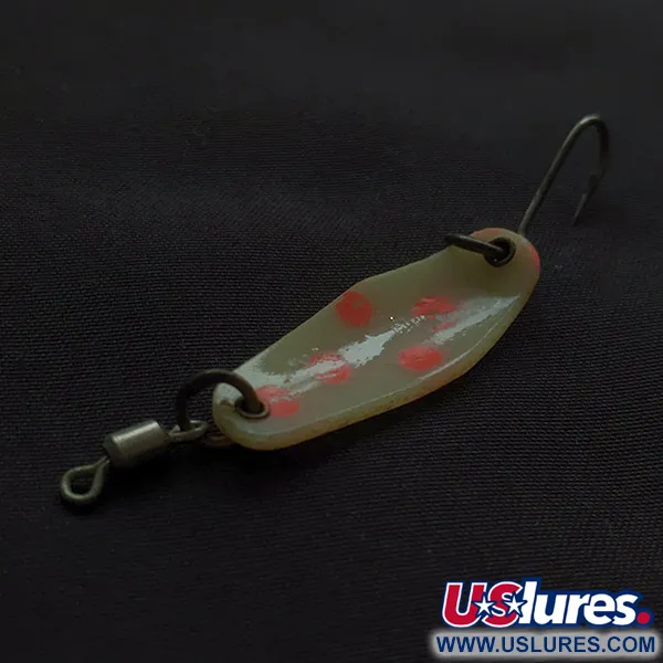 Vintage    Martin Tackle RMA Reel Magic, 3/64oz white/red fishing spoon #22556