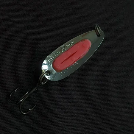 Vintage Blue Fox Pixee UV, 1/8oz рожевий/нікель fishing spoon #22558
