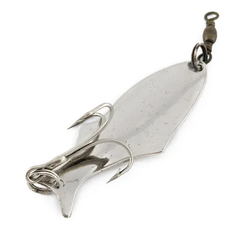 Vintage Pflueger Last Word, 1/2oz nickel fishing spoon #22561