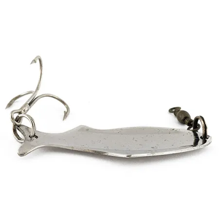 Vintage Pflueger Last Word, 1/2oz nickel fishing spoon #22561