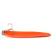 Vintage   Hicks Tackle, 2/5oz orange UV fishing spoon #22567