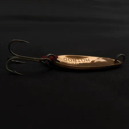 Vintage Les Davis Hotrod, 1/4oz copper fishing spoon #22578