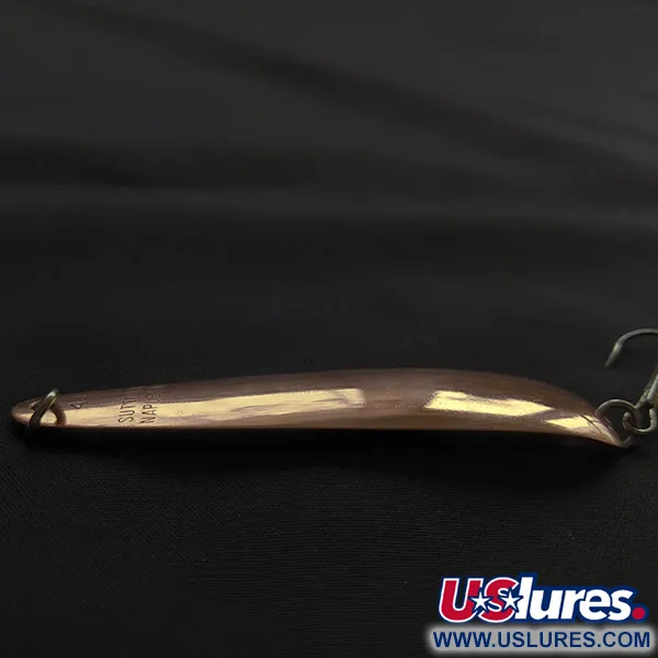 Vintage Sutton 44, 1/4oz copper fishing spoon #22579