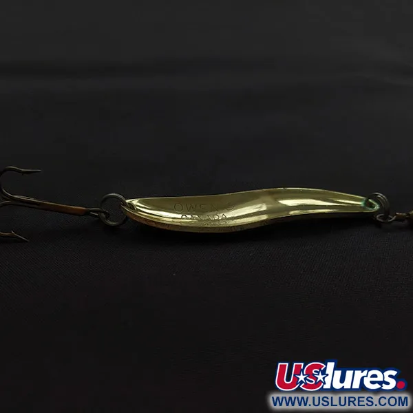 Vintage   Dominion Owen's Canada 305, 2/5oz gold fishing spoon #22581