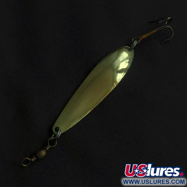 Vintage   Dominion Owen's Canada 305, 2/5oz gold fishing spoon #22581