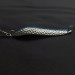 Vintage  Eppinger Dardevle Cop-E-Cat 7500, 3/4oz nickel/blue fishing spoon #22582