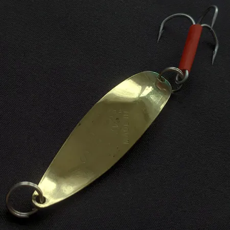 Vintage Mepps Syclops 1, 2/5oz gold fishing spoon #22586