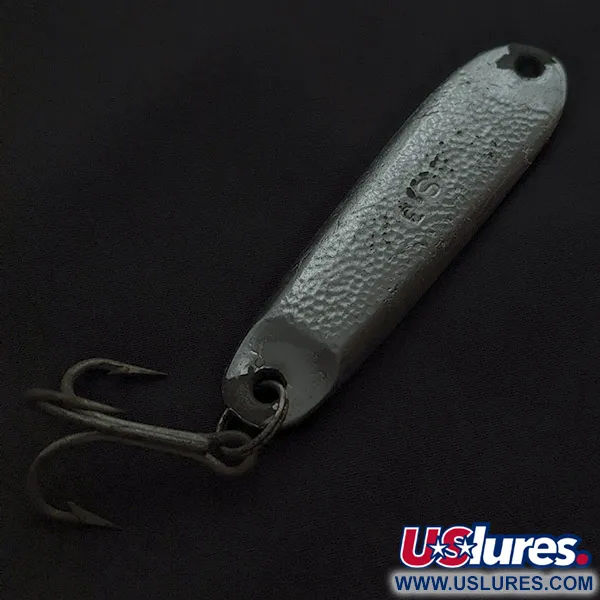 Vintage   Atlantic Lures S3, 3oz nickel fishing spoon #22590