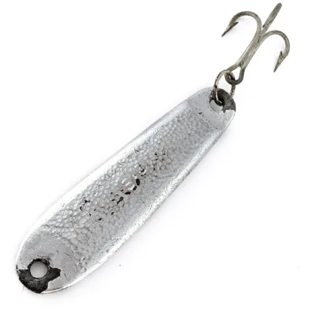 Vintage Atlantic Lures S3, 3oz nickel fishing spoon #22590