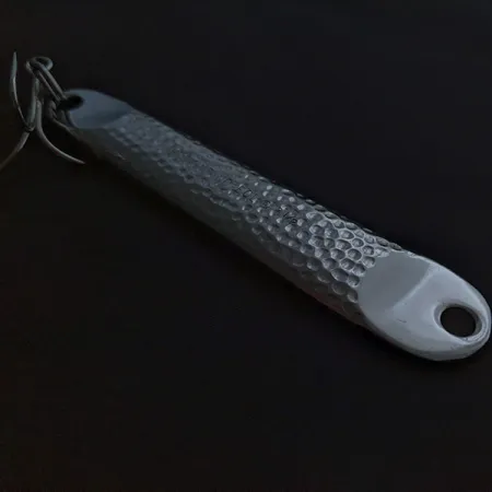 Vintage Hopkins No=Eql 3, 2oz nickel fishing spoon #22591