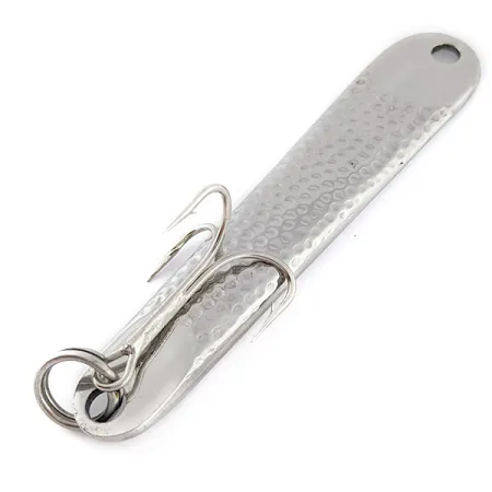 Vintage Hopkins No=Eql 3, 2oz nickel fishing spoon #22591