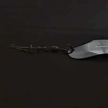 Vintage Luhr Jensen ABE & AL #8, 1 1/4oz nickel fishing spoon #22592