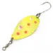 Vintage   Luhr Jensen Manistee 4, 1/2oz yellow/red fishing spoon #22595
