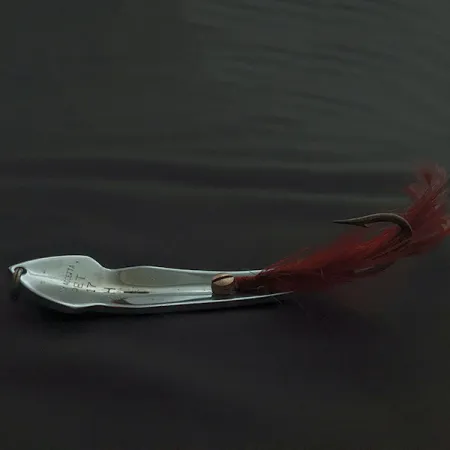 Vintage Tony Accetta Tony Acсetta Pet Spoon 17, 1 2/3oz nickel fishing spoon #22597