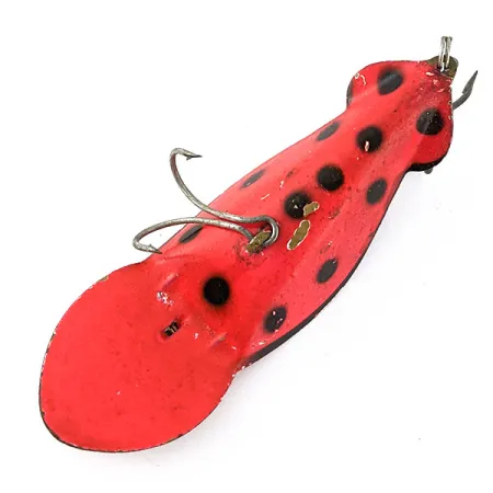 Vintage Buck Perry Spoonplug, 3/4oz Pink fishing spoon #22598