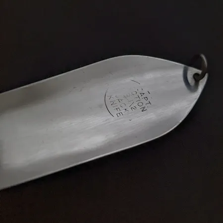 Vintage Captain Action Capt Action Jack Knife, 1oz nickel fishing spoon #22601