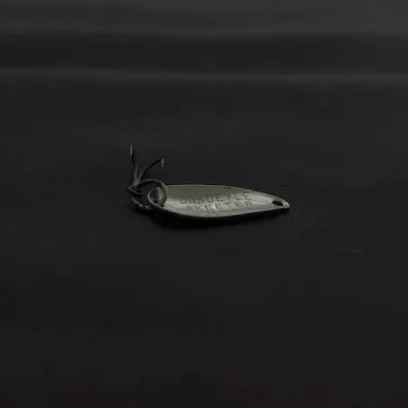 Vintage Eppinger Dardevle Skeeter, 1/32oz nickel fishing spoon #22605