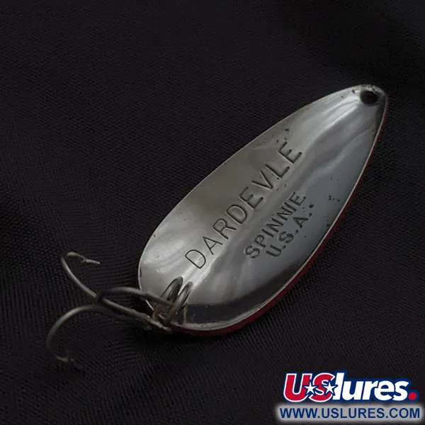 Vintage  Eppinger Dardevle Spinnie, 1/3oz Red Devle fishing spoon #22606