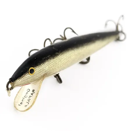 Vintage Rapala Original Floater F11 (Finland) (1960s), 3/16oz S (Silver) fishing lure #22607