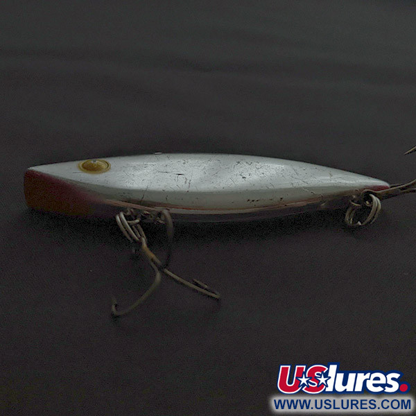 Vintage   Bill Lewis Rat-L-Trap, 1/2oz Chrome Black Back fishing lure #22609