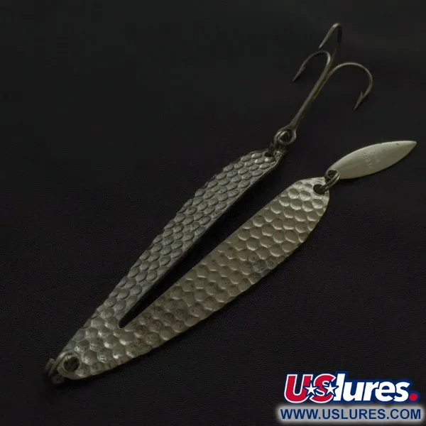 Vintage   Weber W-2, 1/2oz nickel fishing spoon #22613